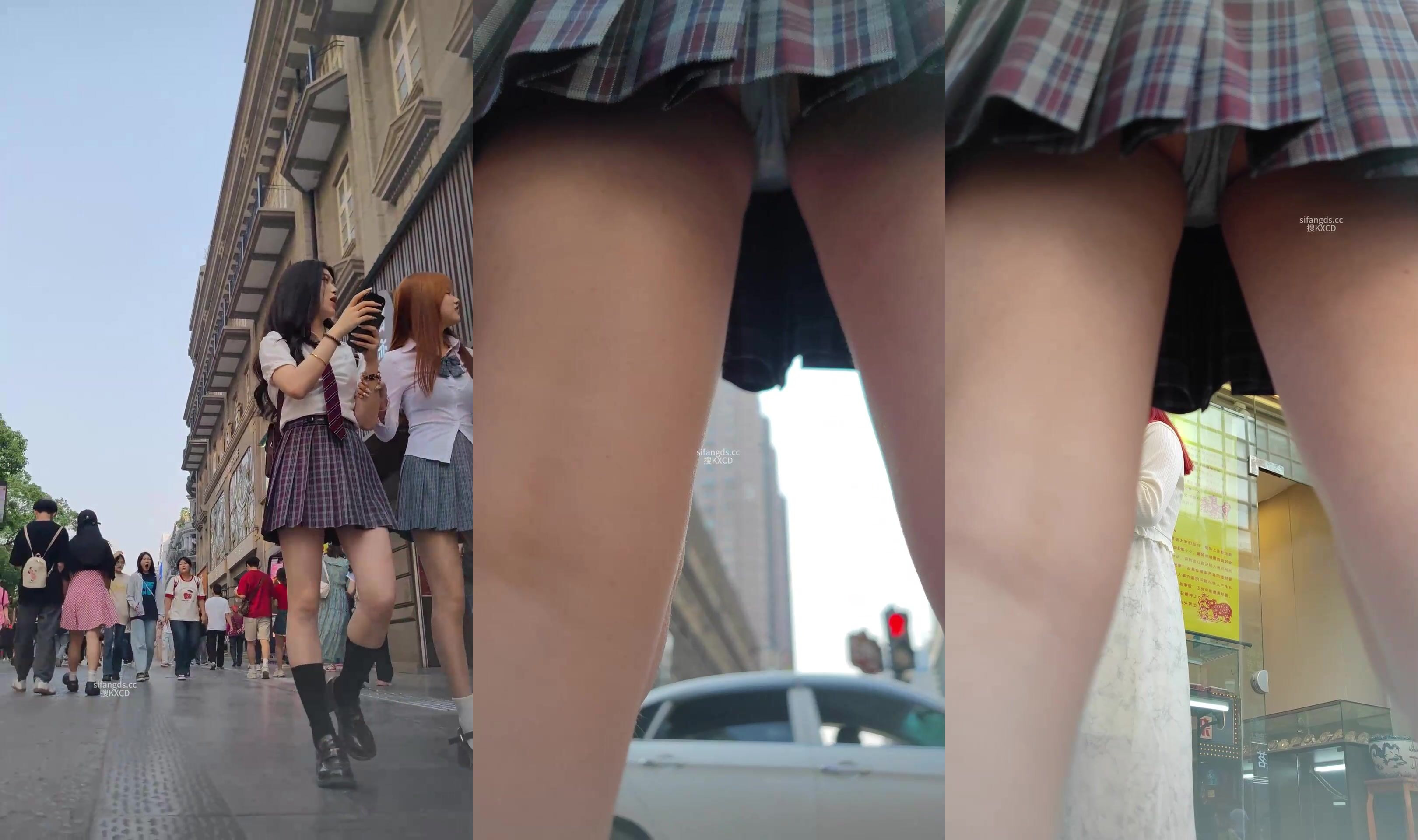 步行街拍抄底大神【KXCD】系列合集第13季 專挑年輕好看質量高的小姐姐 (5)