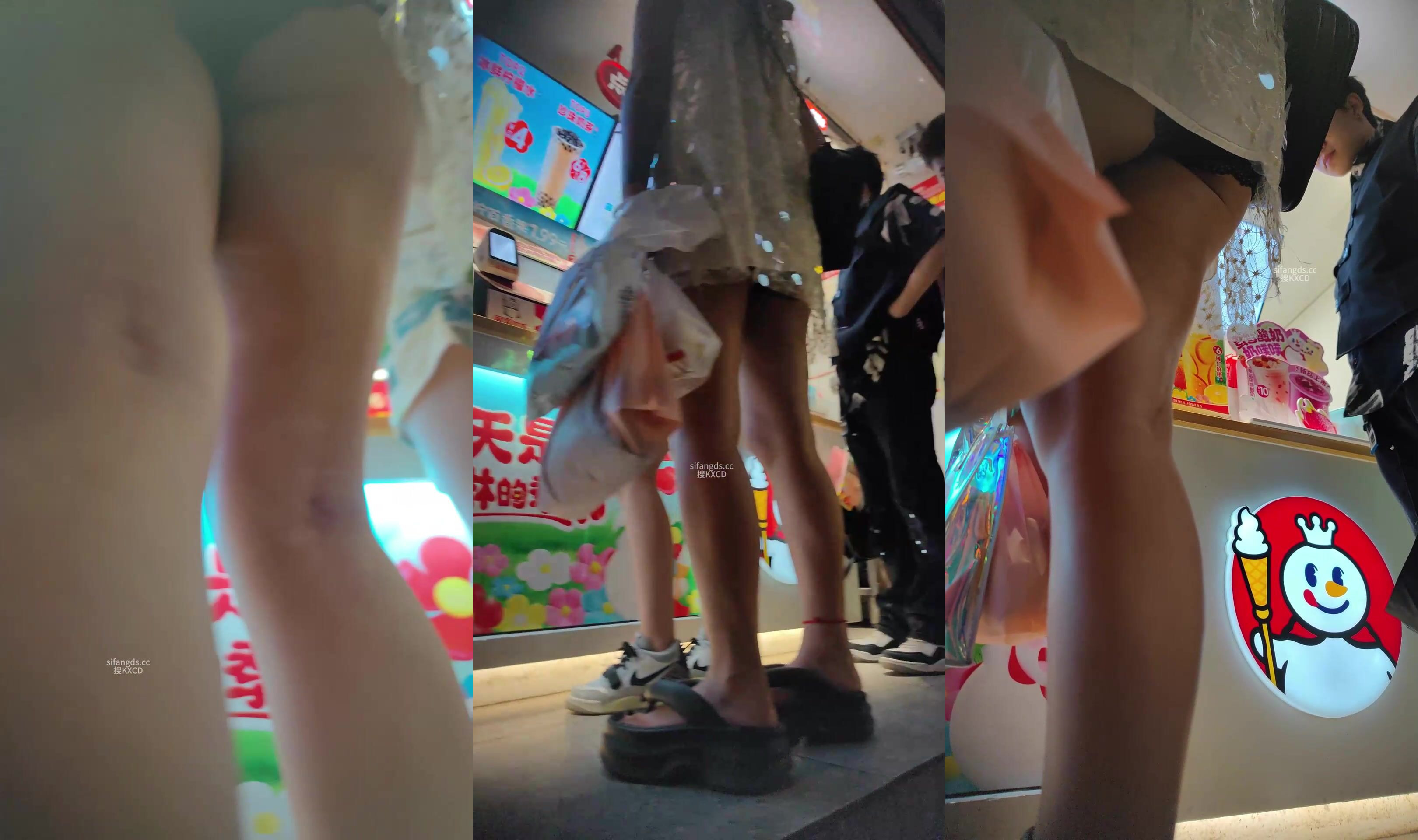 步行街拍抄底大神【KXCD】系列合集第13季 專挑年輕好看質量高的小姐姐 (13)