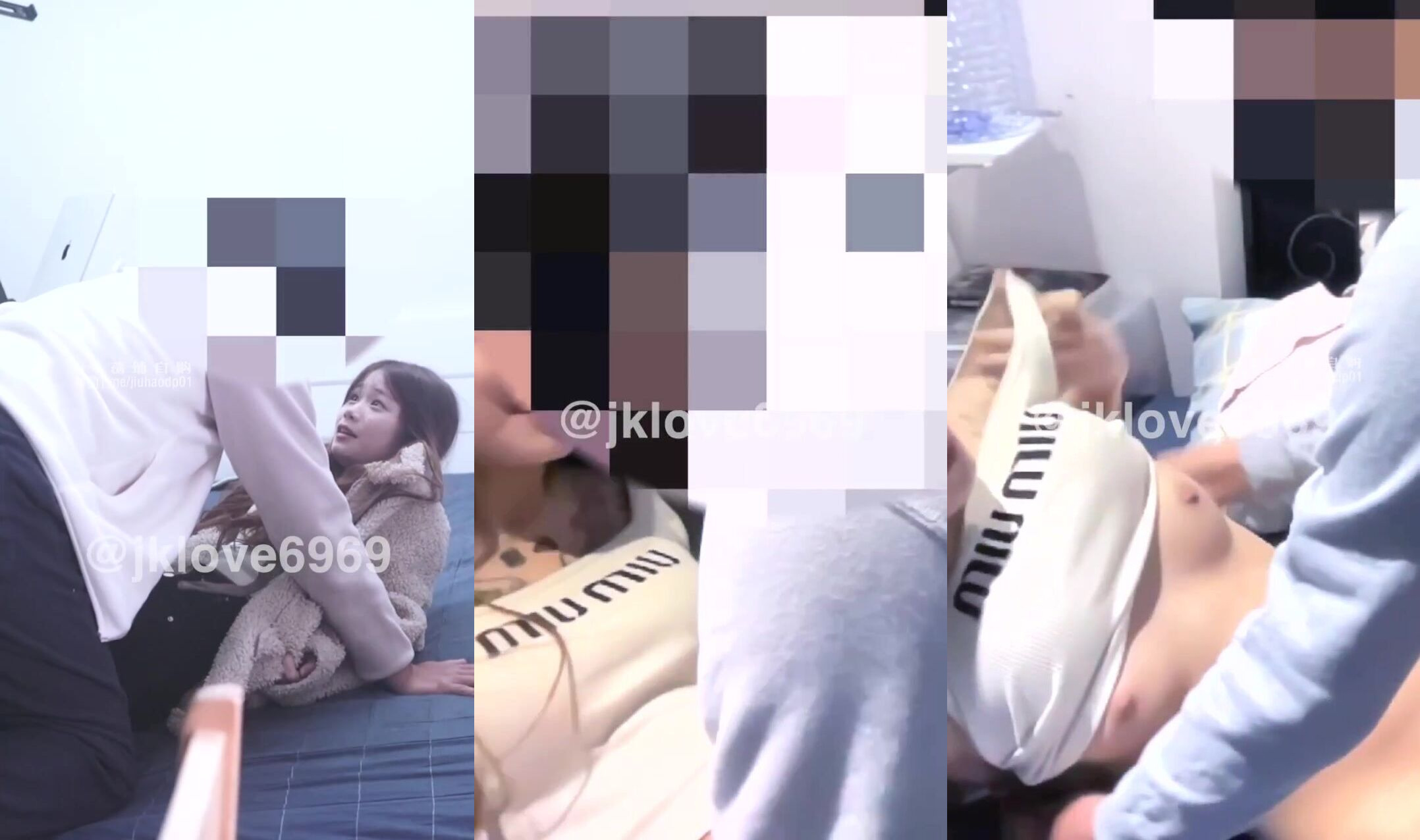 【jklove6969】專約極品嫩妹 jk32 jk35兩部，見過處女流血，但是處女拔罐就離譜了吧 (3)