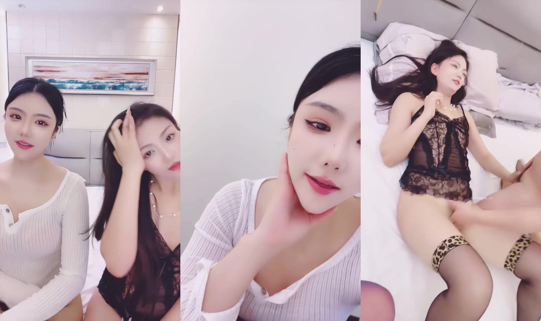 【今晚九點半】姐妹花推薦2姐妹輪流被幹吃雞舌吻無套 (3)