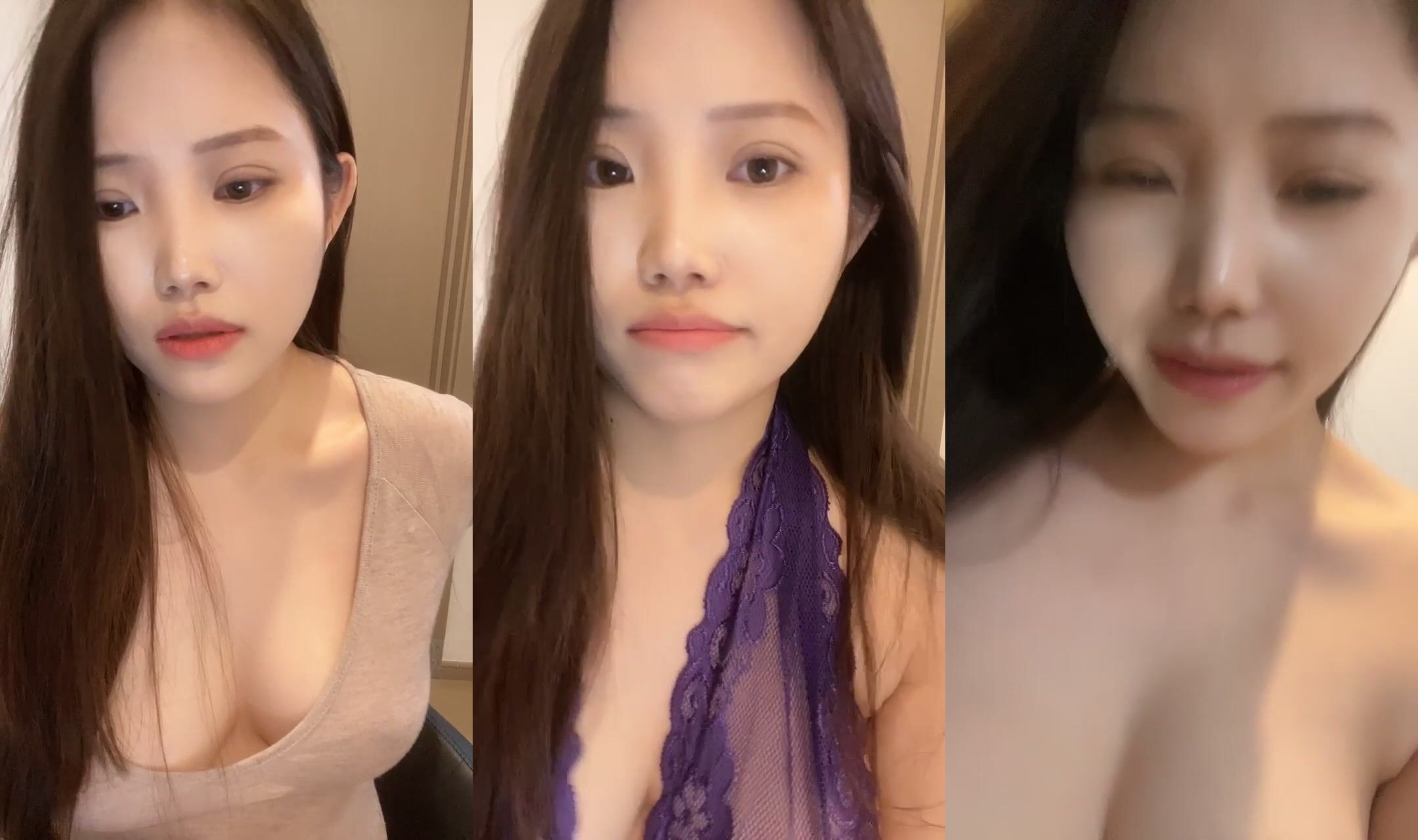 【月亮北北】新品G奶美女白嫩大咪咪臉穴同框道具自慰噴水，無毛飽滿的私密處太誘惑了 (3)