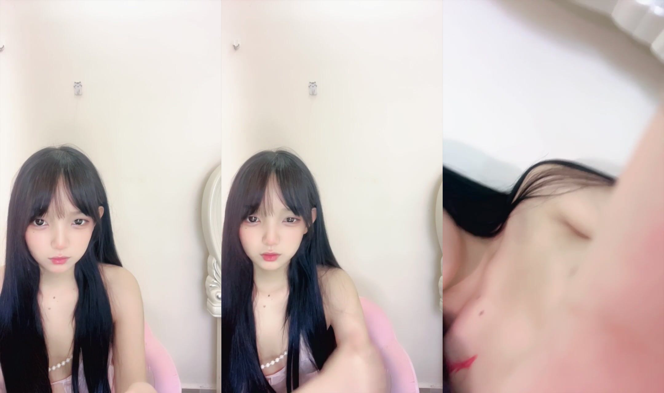 【鬼鬼啊】校花女神下海纖細小蠻腰~裸舞~道具自慰 (5)
