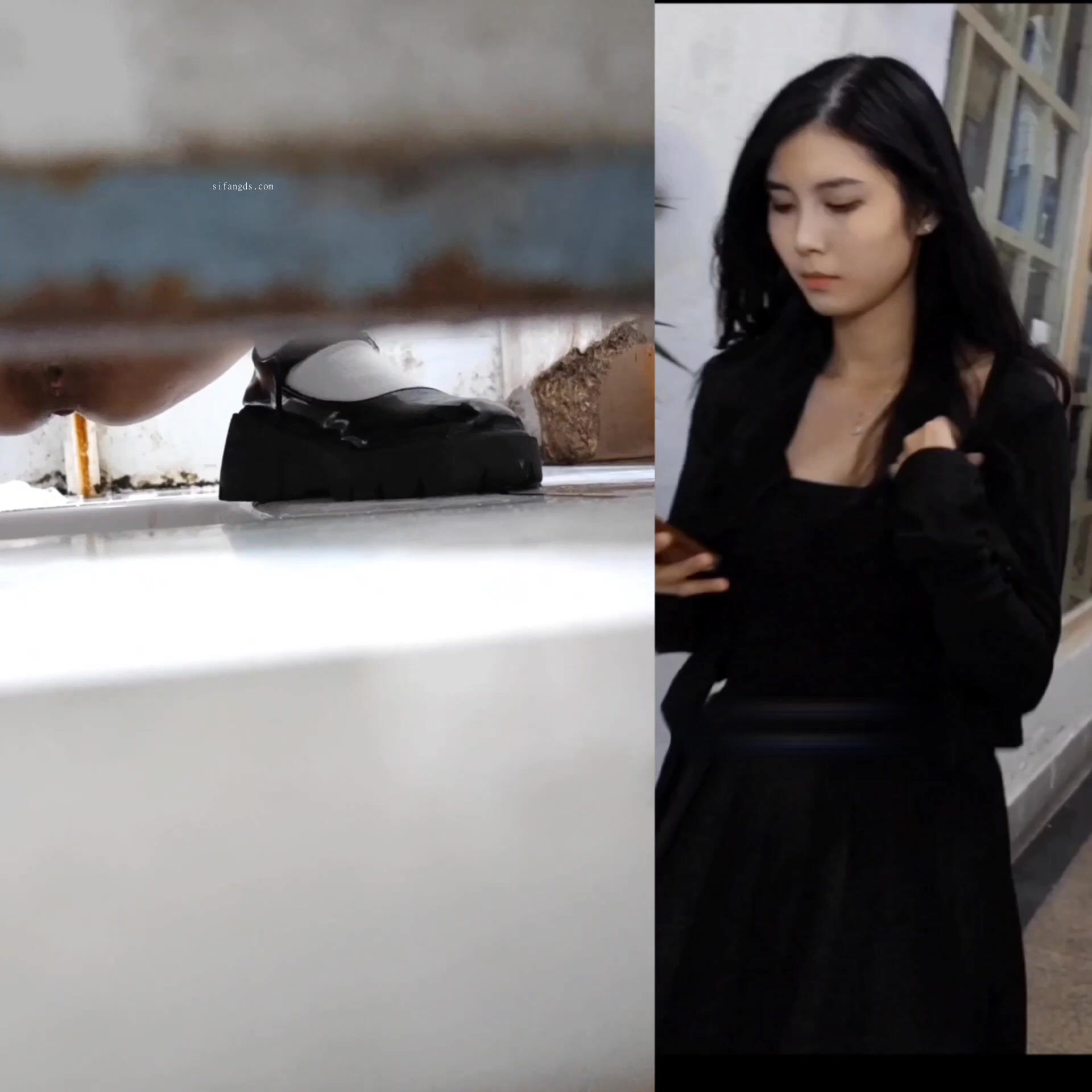 勁爆廁拍新流出經典之作，眾多高品質美女，個個極品  臉B同框，人美B靚  (補光搭訕) (1)