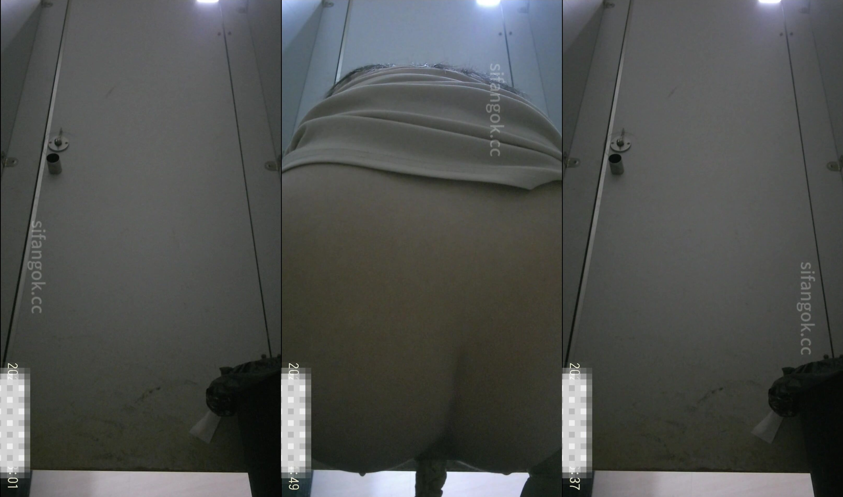 【網紅廁拍1】大神潛入女廁雙視角偷拍成都某頂級團播主播 的白虎嫩穴(3v) (1)