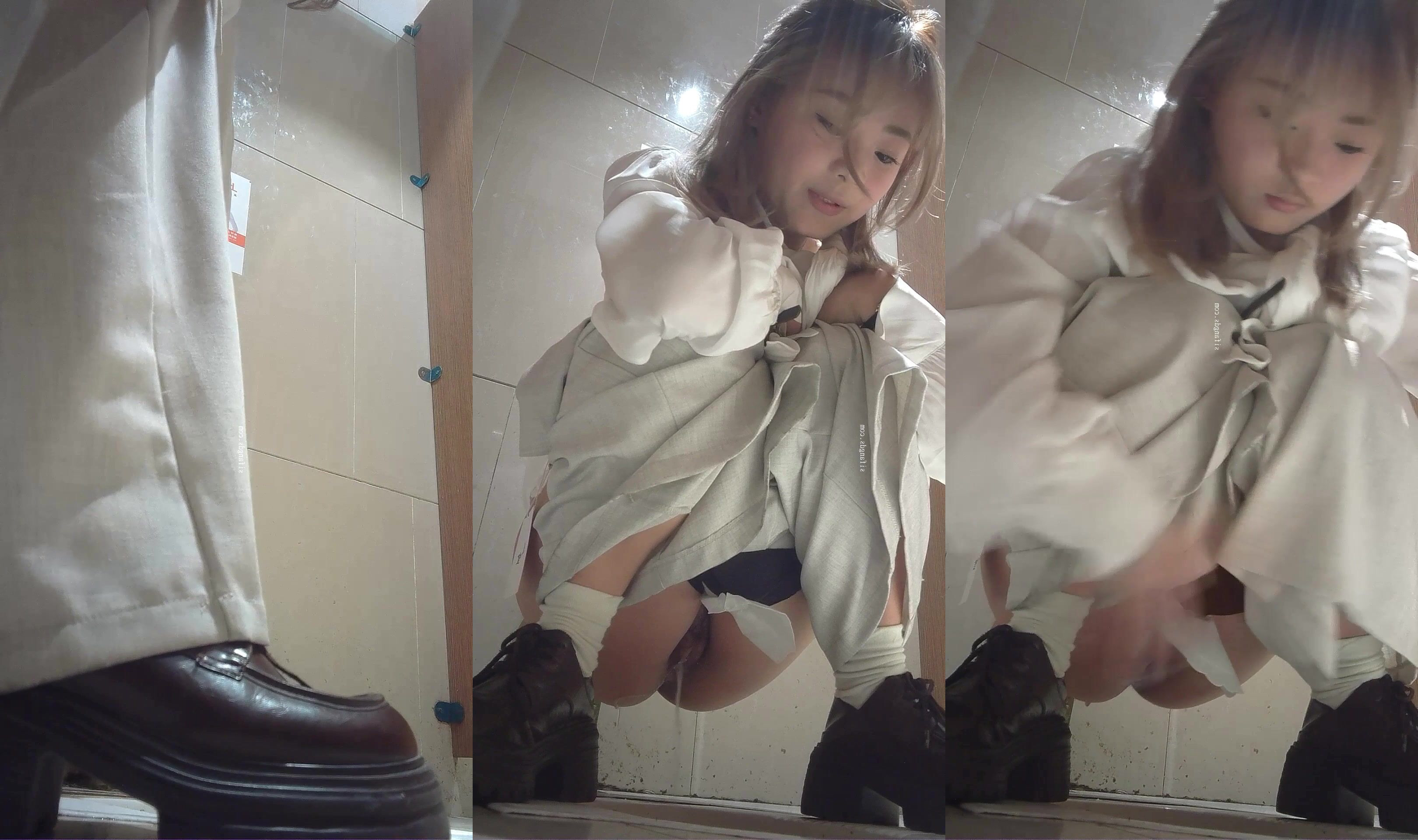 商場女廁全景偷拍粉嫩的小姐姐乾乾淨淨的極品饅頭鮑