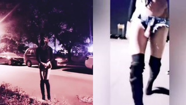 露出狂CDmaya 從一開始的露出怕被看到～到現在露出怕沒人看到~馬路邊像站街小姐姐一樣露出自慰實在太羞恥啦～