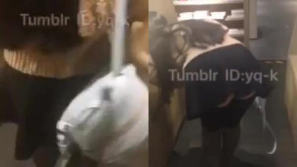 老婆在書城人前露出