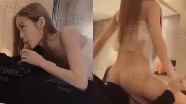 臺灣SWAG『Chinh』口交冰火五重天吹完上去搖三分鐘粉絲就受不了直接內射