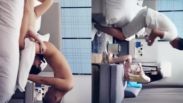 9總全國探花約了個花裙妹子TP啪啪，調情扣逼穿上肉絲69口交，上位騎坐抽插猛操呻吟嬌喘