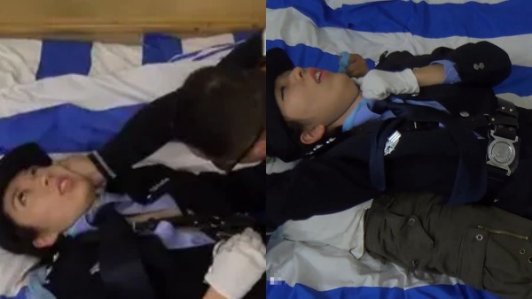 私人定製大尺度高畫質劇情長靴絲襪女警昏迷被歹徒猥褻脫掉警裙絲襪強幹殺害