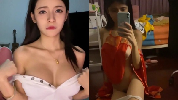 【網曝門事件】極品爆乳網紅美女『狗頭蘿莉』最新大尺度私拍被前男友流出 渣男渣女的故事 喜歡無套內射 高畫質720P版