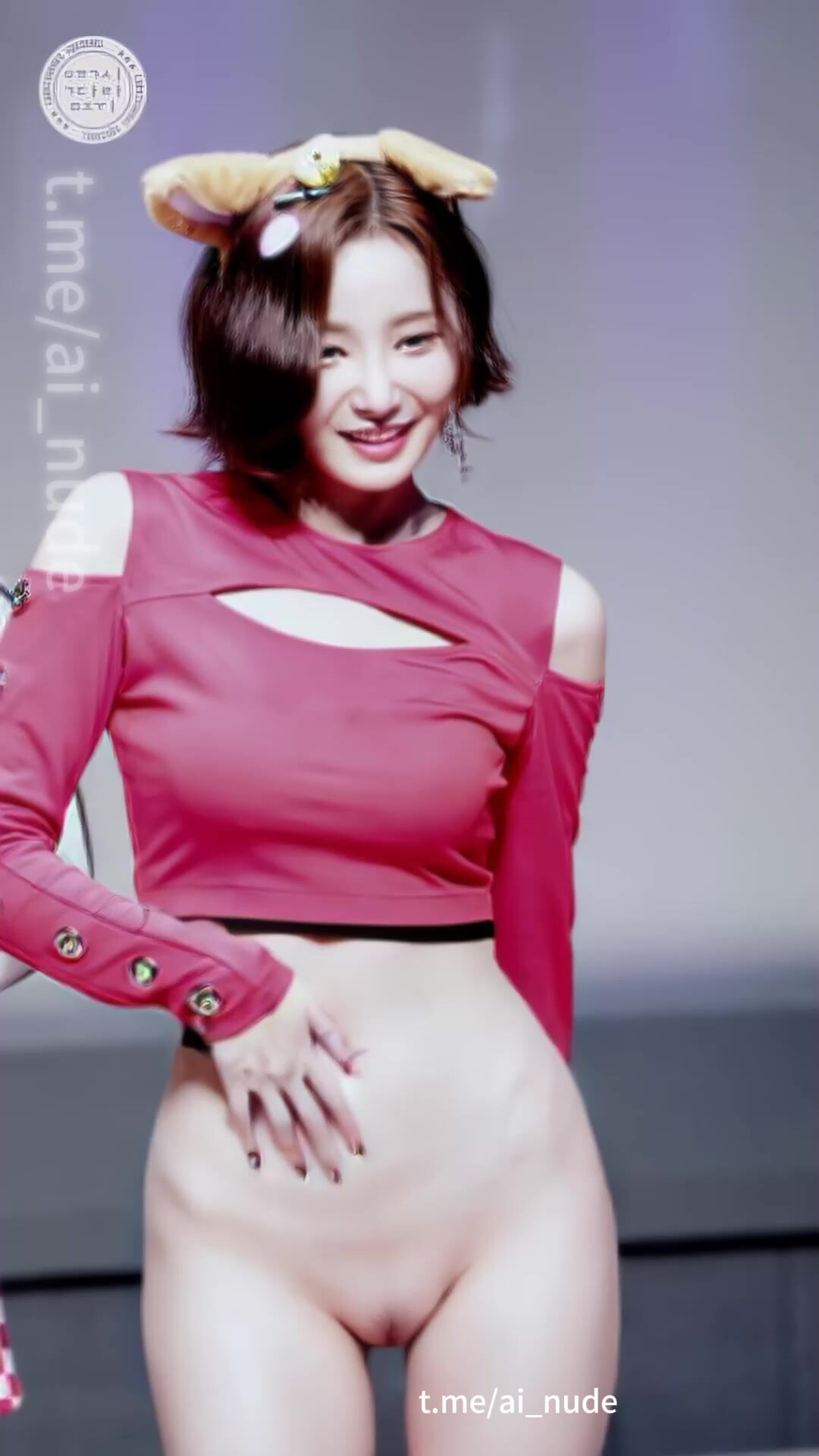 【超能AI科技】核彈韓國美女舞團大庭廣眾  嫩乳美穴全裸熱舞演出 太頂了真的一樣 本世紀最佳科技明星裸舞