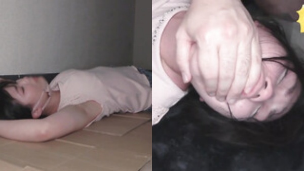 尾隨豐滿爆乳美眉，迷姦輪姦！各種讓妹子要窒息的操作，再這麼玩下去真的要出人命了，波霸美眉被蹂躪的沒有人樣