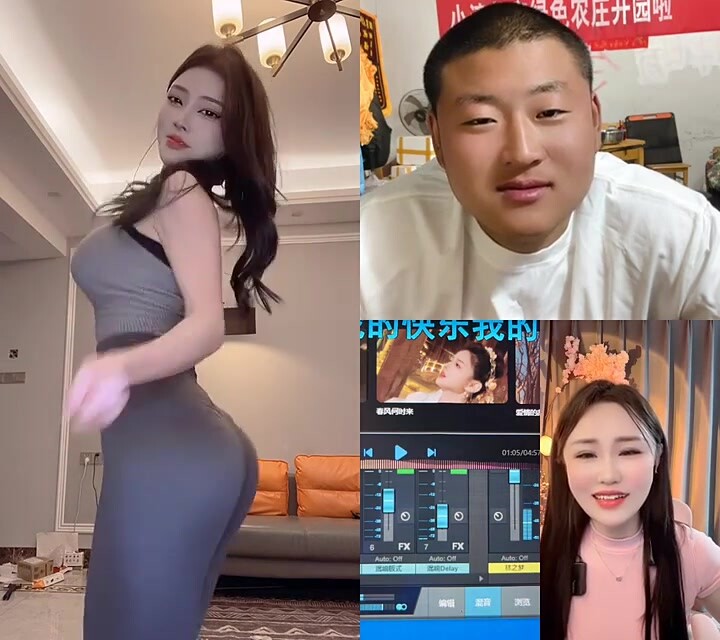 【快手】希希醬紫 6 快手第一美臀 凹凸戶型 半透緊身褲 (3)