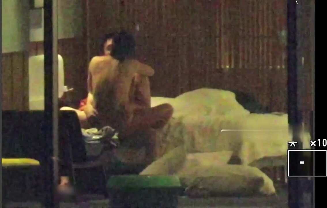 【五星級酒店窗外偷拍】寂寞男女相約幹了50分鐘，女主屁股非常圓潤，高價從作者手中購買來的