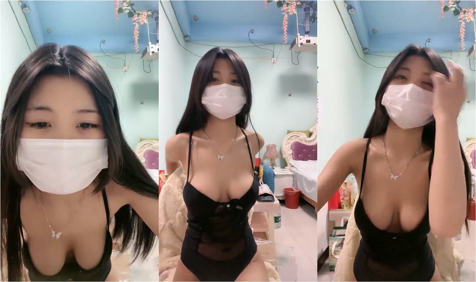 【媛媛】魔鬼身材！人瘦奶大~腰臀比萬中無一 美爆了 (1)