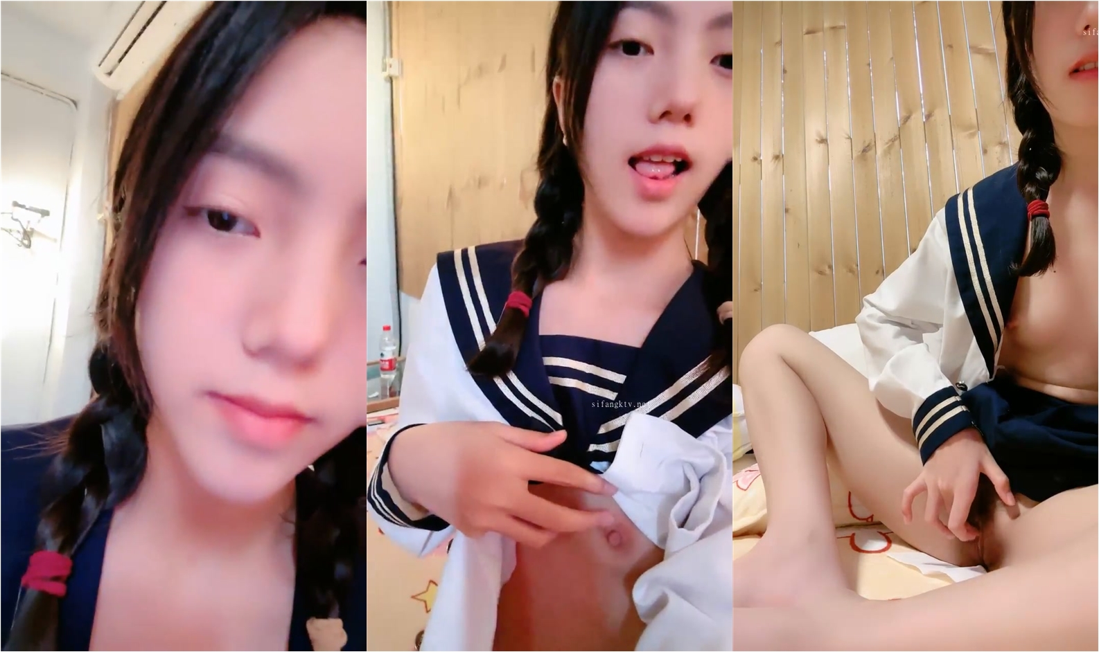【晚兒】兄弟們！最正宗校花來了自慰！淫水能拉絲 (1)