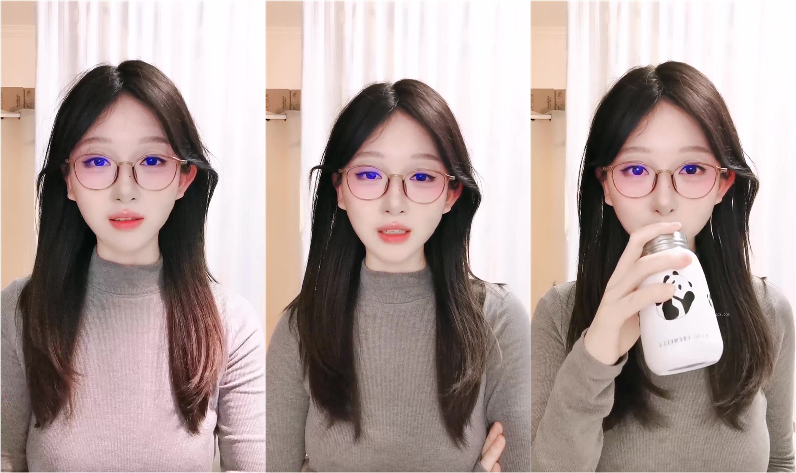 【反差女大學生】天下第一美怎麼會這麼純,我擼射了 (3)