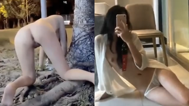 推特自購 露出女神『fss』大尺度露出 模特身材 裸體夜走 拿外賣 狗爬尿尿自慰合集 多次被路人看見 十分淡定