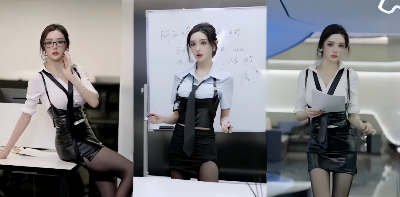 PMV劇情剪輯 你的高冷女上司背後的秘密 白天高冷女神 晚上化身淫蕩母狗 OL裝下禁忌狂歡