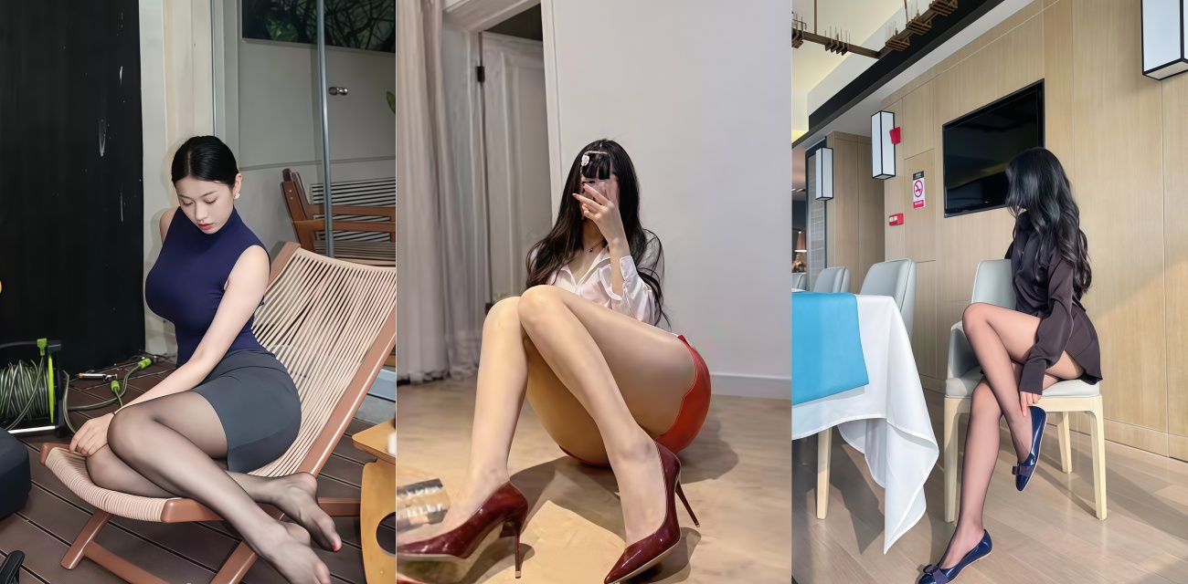 B站絲足控女神 Maggie喬安 高階會員定製影片 多角色劇情扮演 黑絲大長腿全程挑逗