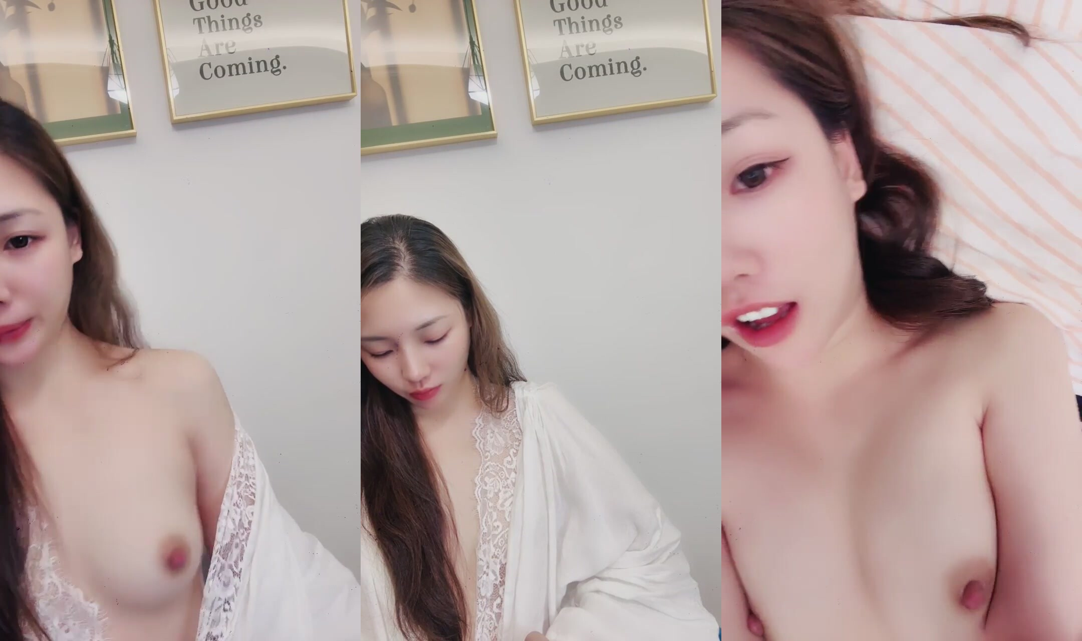 【南喬是喬喬】最頂級的網紅關注了3年終於下海首秀小嫩B還是粉粉的 (2)