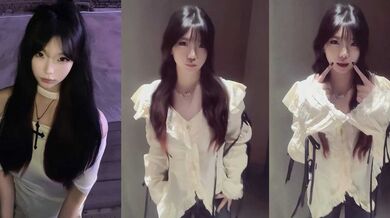 承德醫學院 李靜 做愛影片曝光 淫騷扣穴白襪足交挑逗 女上騎乘翹臀搖曳 後入猛操精液射滿臀！