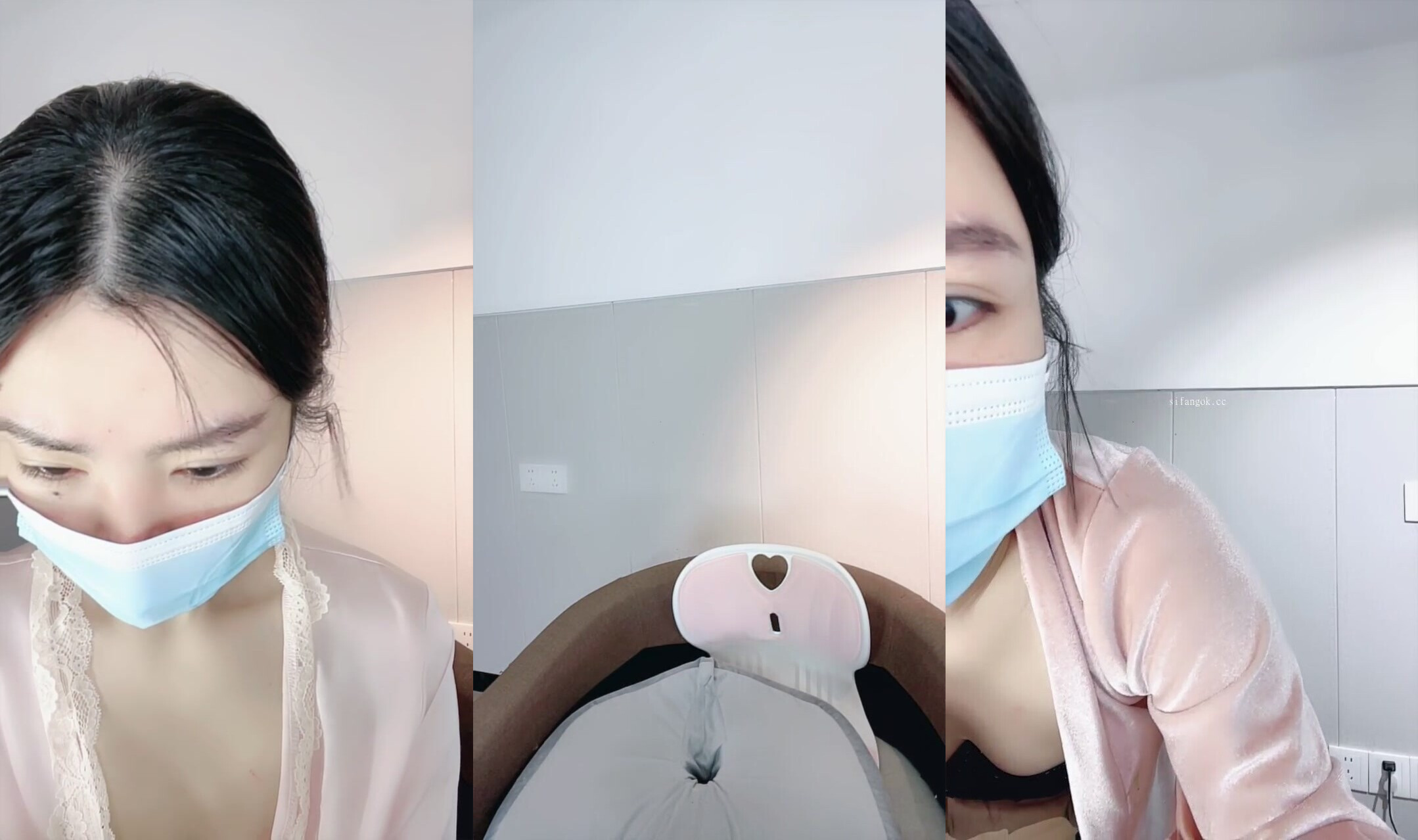 【溫婉】新人舞蹈老師下海美若天仙真正的美女，白虎粉穴，閨房中洗澡自慰，一個假雞巴玩爽 (1)