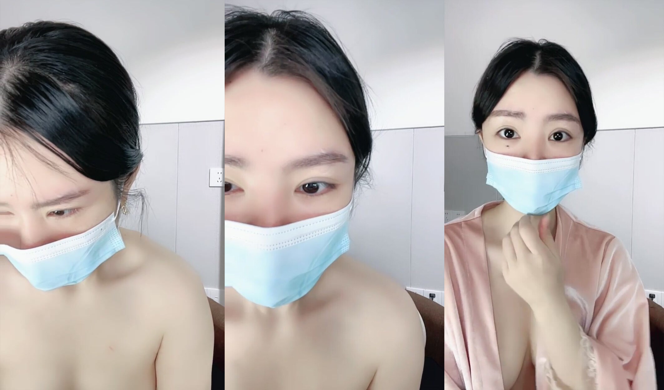 【溫婉】新人舞蹈老師下海美若天仙真正的美女，白虎粉穴，閨房中洗澡自慰，一個假雞巴玩爽 (2)