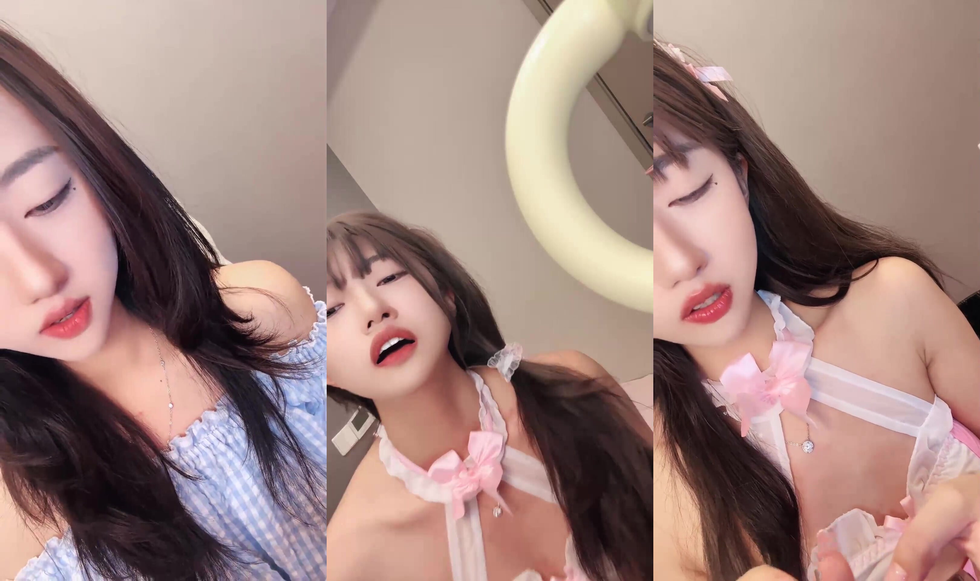 【小鹿大秀】最新舞蹈專業大學生露臉大尺度自慰，人瘦胸大蜜桃臀，顏值身材頂級，真美女不可錯過 (2)