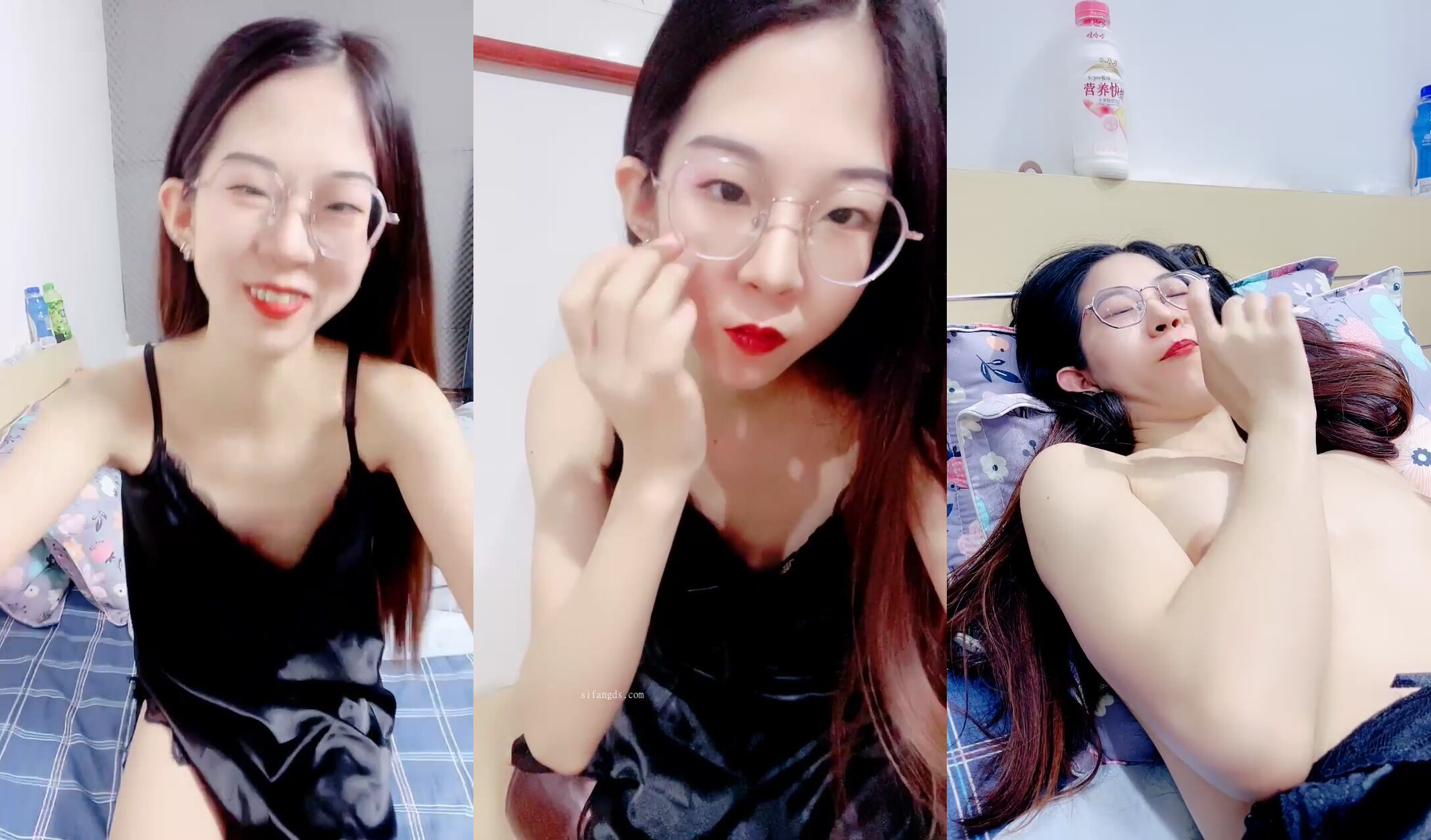 【檸檬不酸】十個眼鏡九個騷，露臉母狗眼鏡妹最新福利②，大大方方各種露臉性愛 (2)