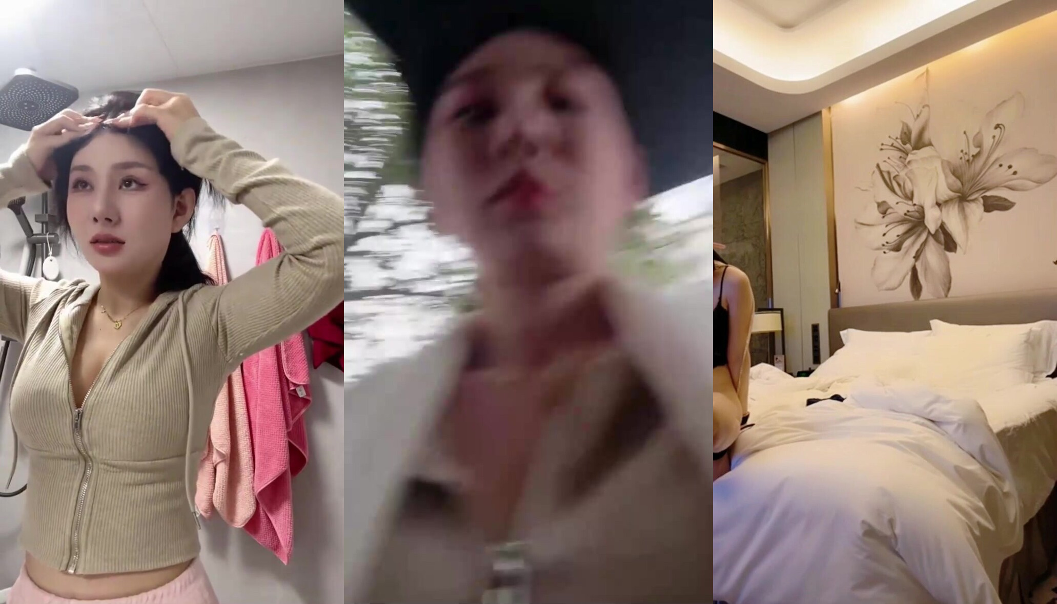 超級韻味東北漂亮御姐約炮金主，駕車往五星級酒店赴約！金主帶了SM套件 狗鏈小皮鞭，讓女神帶上套件後，他露出猥瑣了笑容