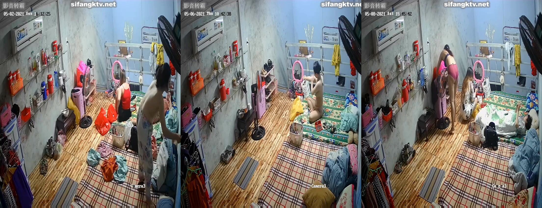 出租屋攝像頭破解真實偷拍數位姐妹日常隱私生活一對碩大雙峰真心給力