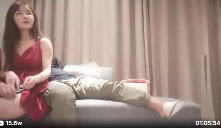 糖心探花紅色長裙氣質人妻呀，感覺很不錯