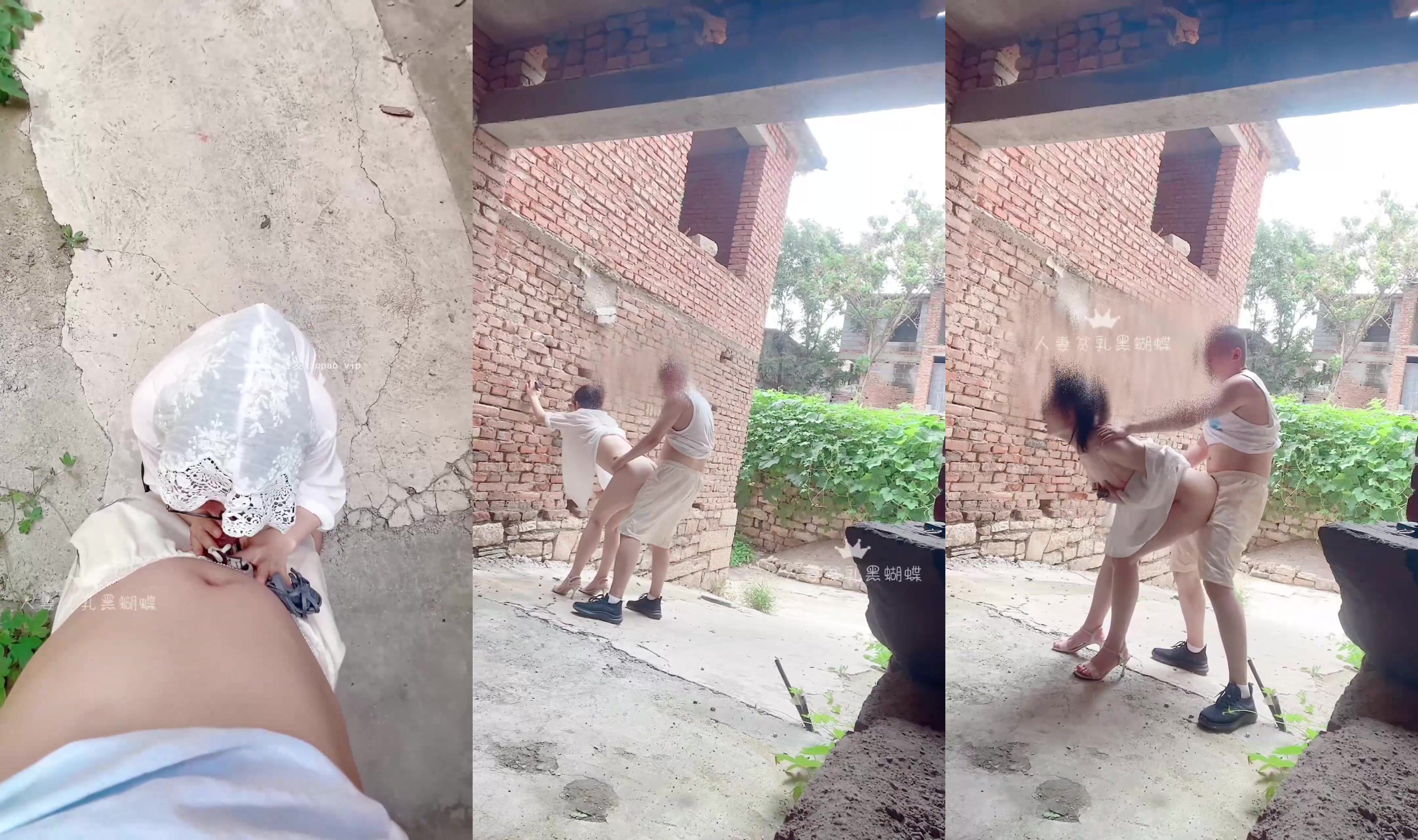 人妻貧乳黑蝴蝶，淫妻愛好者，媳婦喜露出，性慾強，鄉下菜市專門勾引獨居老人 1 (4)
