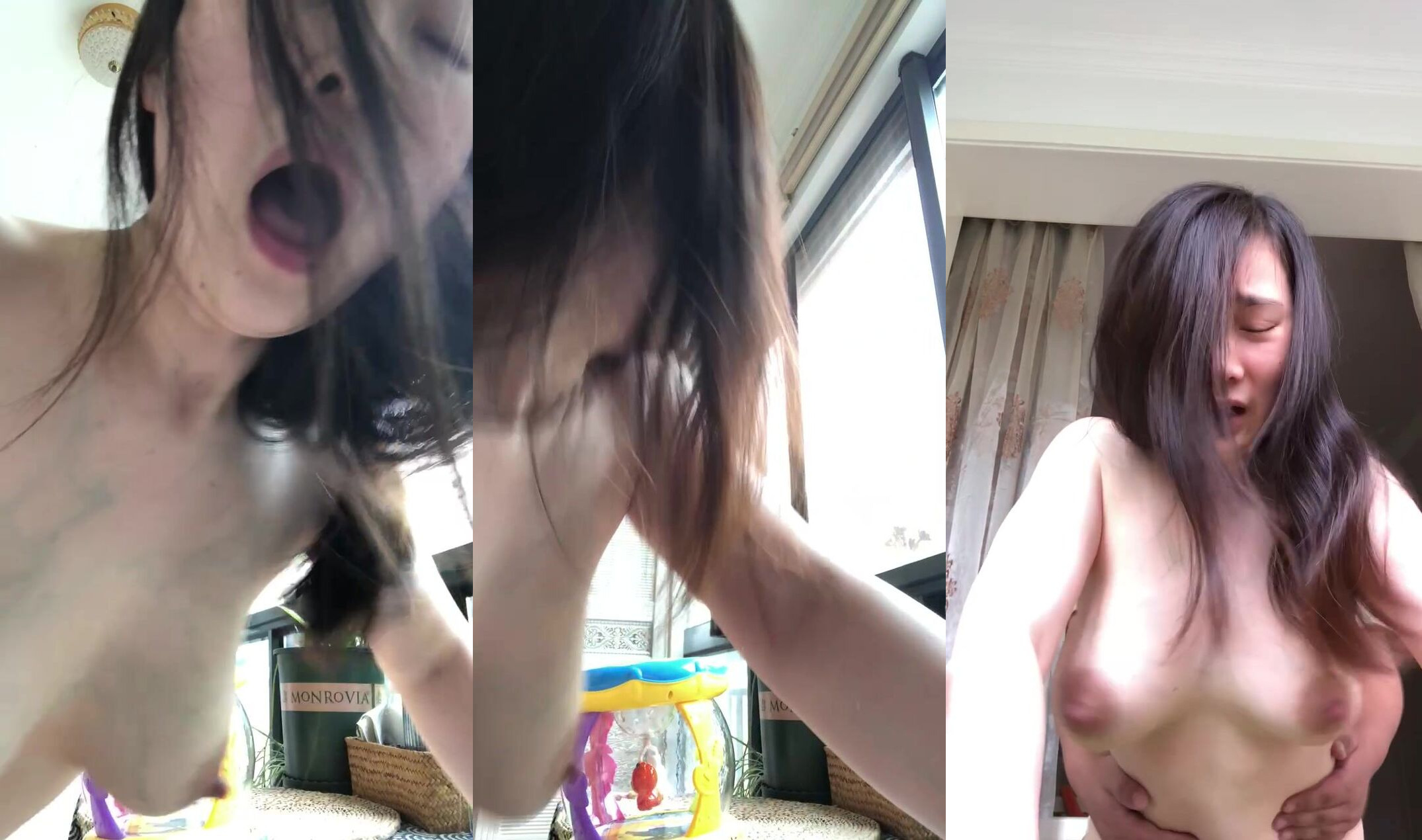 【原檔洩密】吉林九臺山大奶少婦被操的一副生無可戀 完美露臉 開襠絲襪誘惑 種姿勢展示身體 (2)