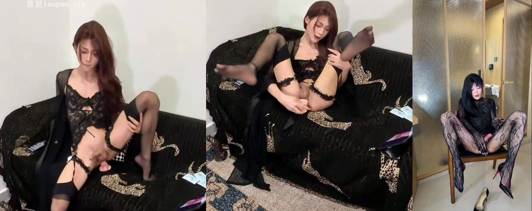 國產偽娘cd薌薌，本來想全射手上吃掉，沒忍住直接被插噴了