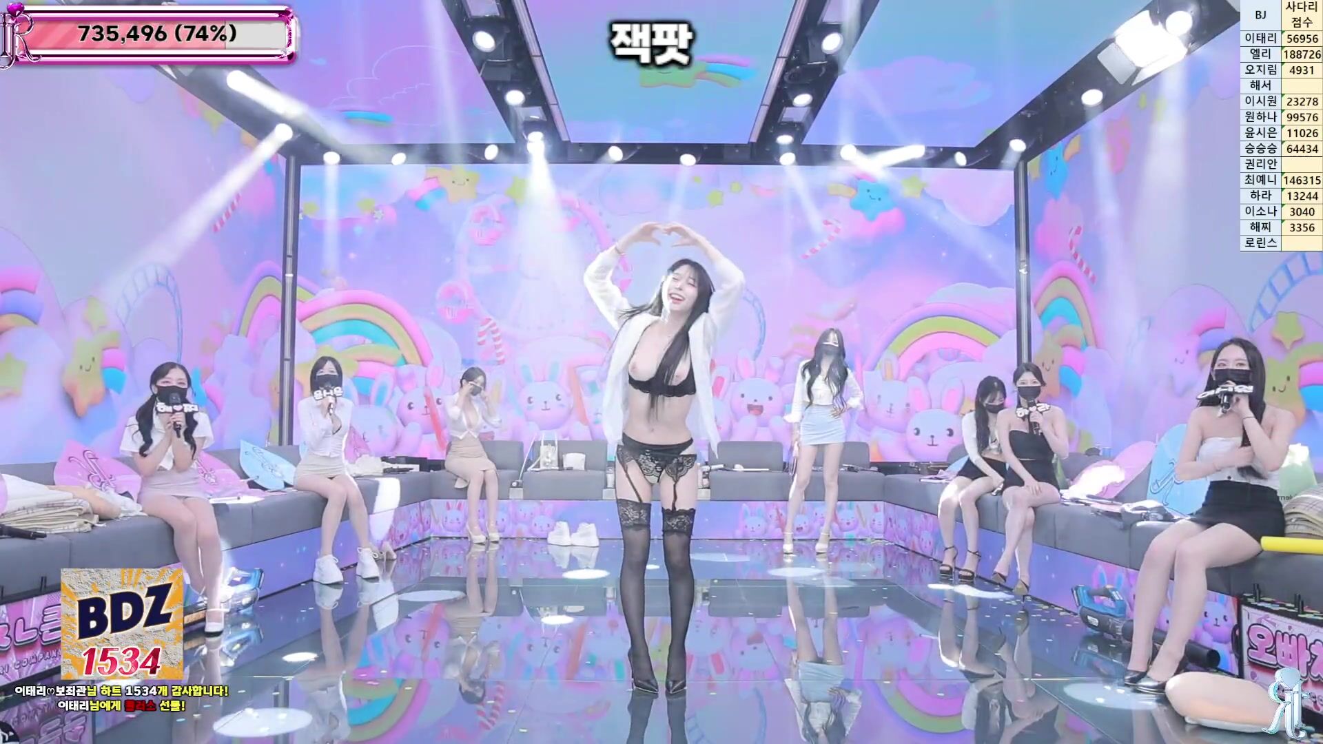 棉花單人Cut BJ脫衣舞女團❤️【Jinricp】第五季第13集【階梯遊戲】+裸舞純享版！
