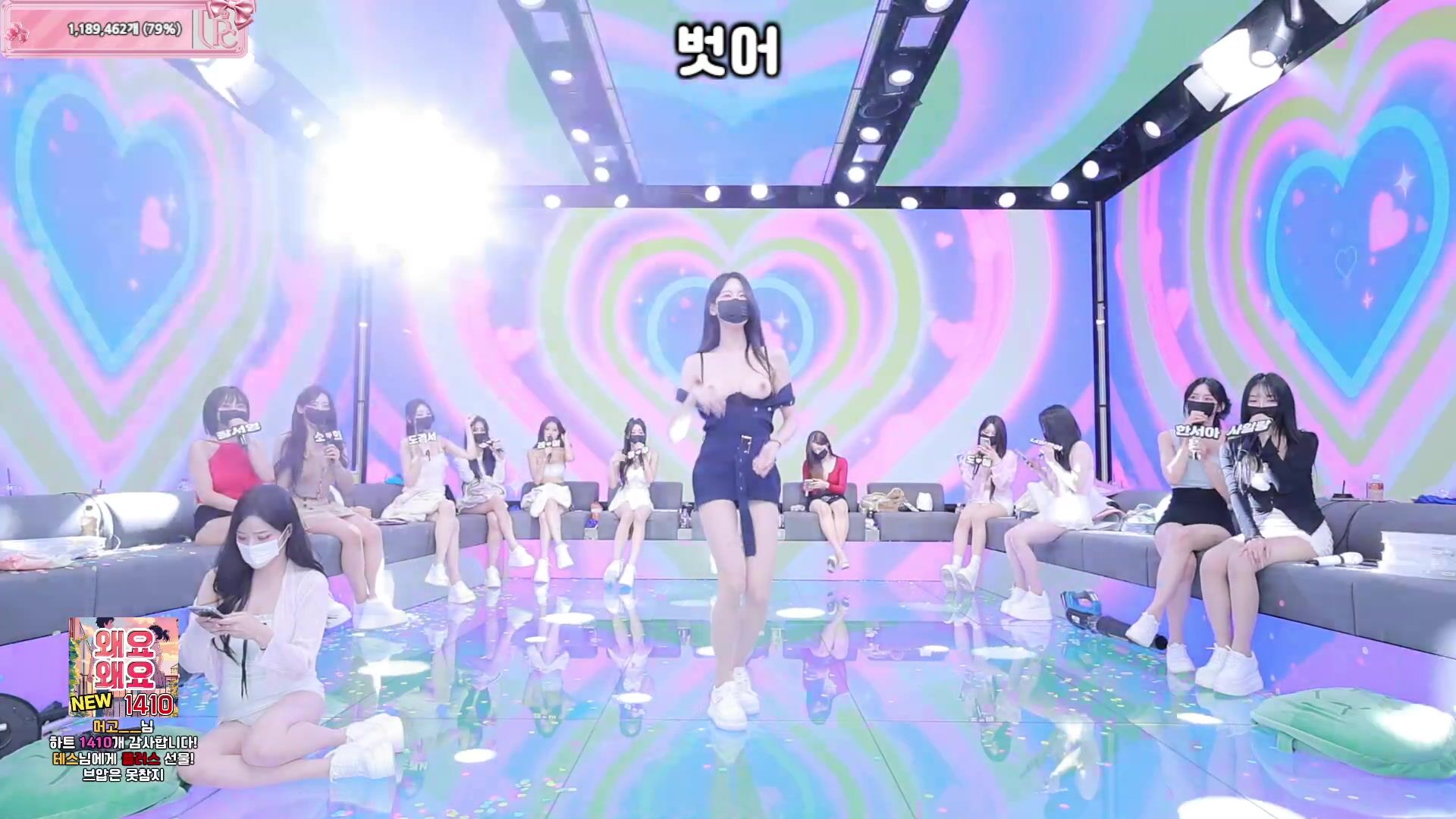 泰絲單人Cut J脫衣舞女團【熊貓班】❤️第六季第10集【骰子游戲】裸舞純享版+泰絲&自然E單人Cut！