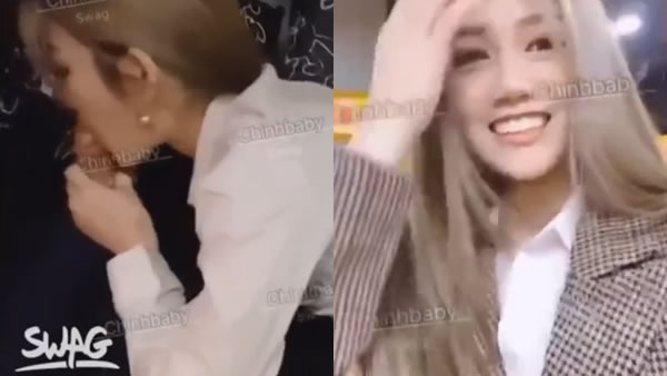 臺灣SWAG『Chinh』金髮女神新年最強企劃 街上隨機尋找路人 U2實戰