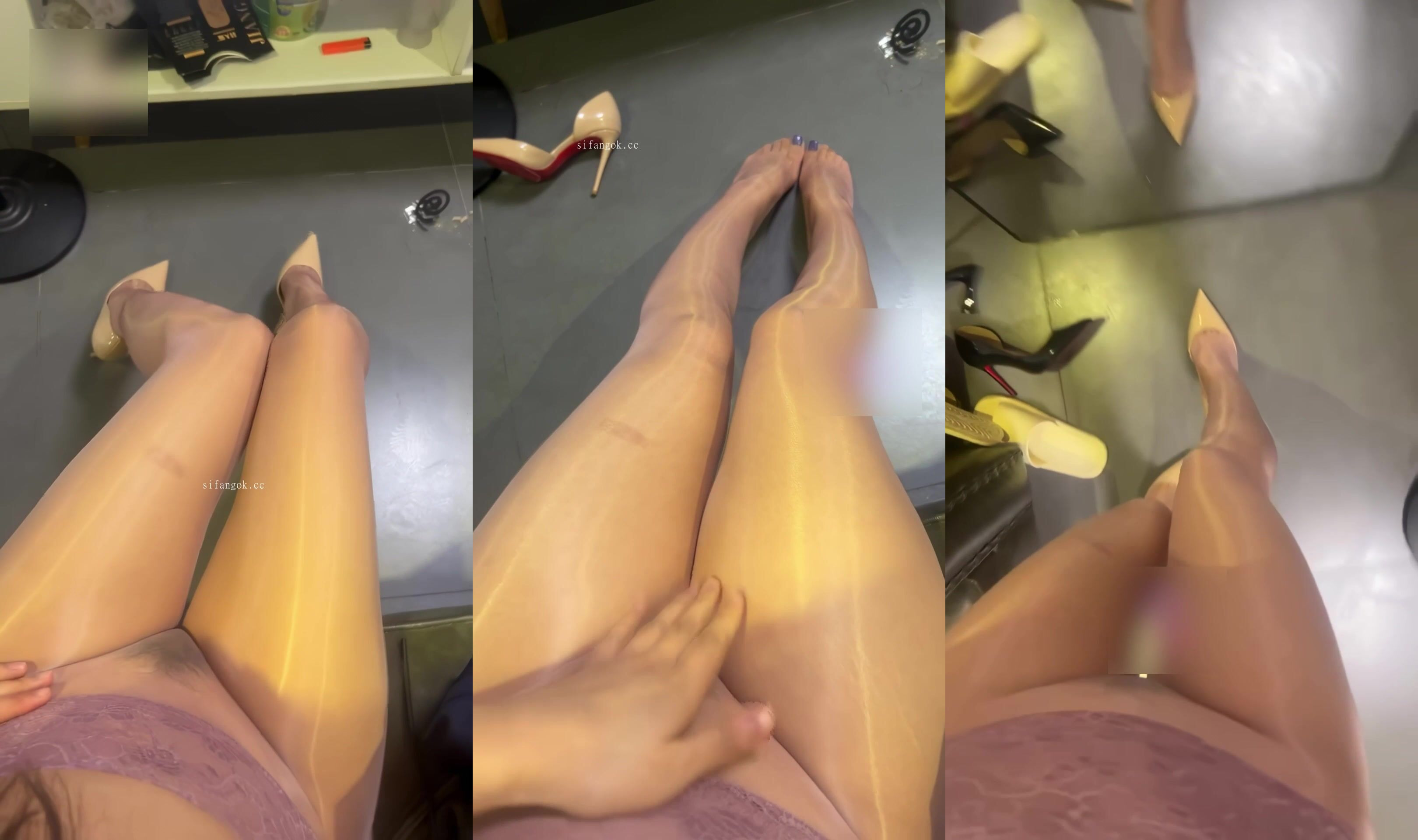 抖音超美女神【餘莎莎】大尺度 道具紫薇 粉絲啪啪 (4)