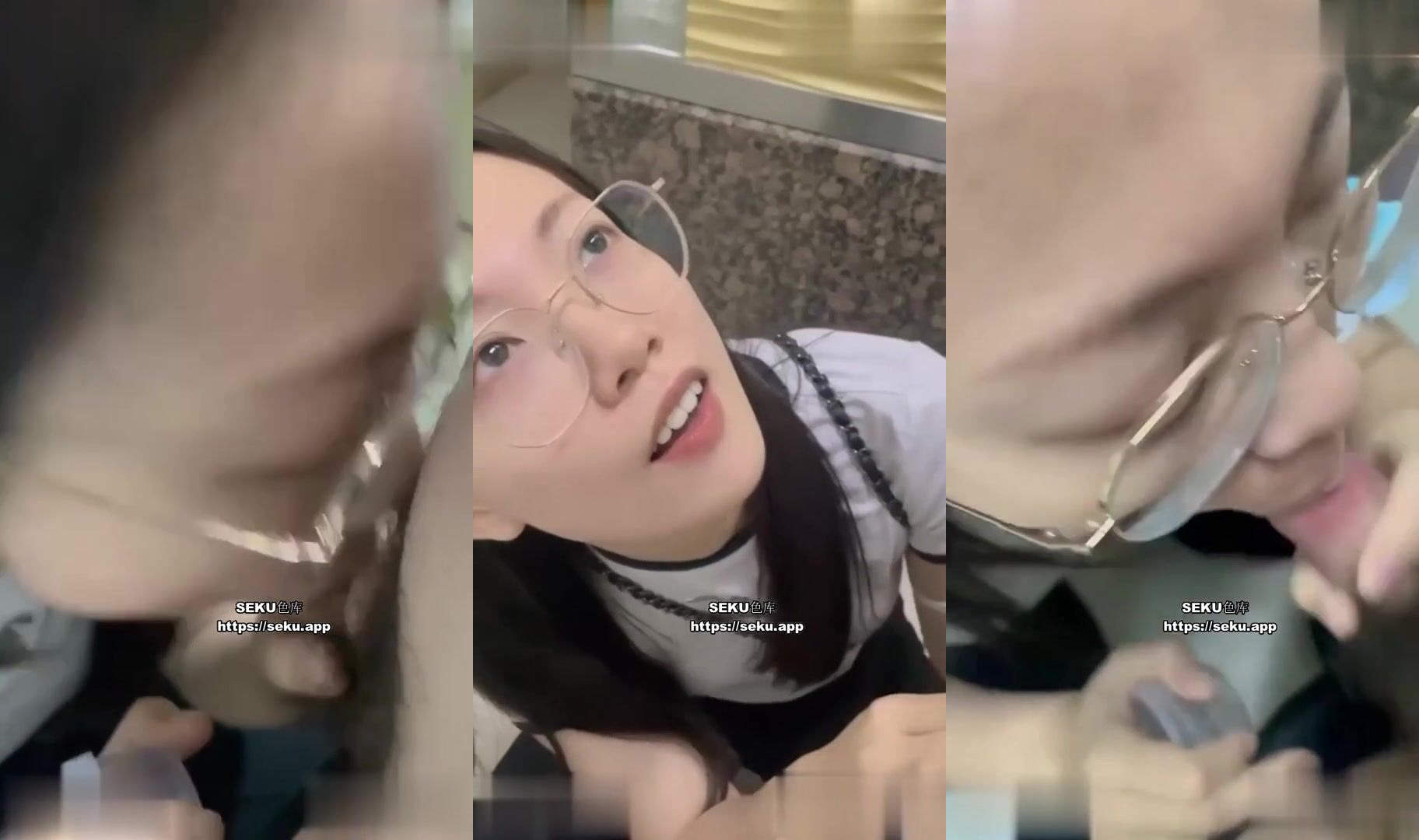 萬人求系列～夫妻醫院做精液檢查 眼鏡人妻心疼老公 「老公 我幫你吧」