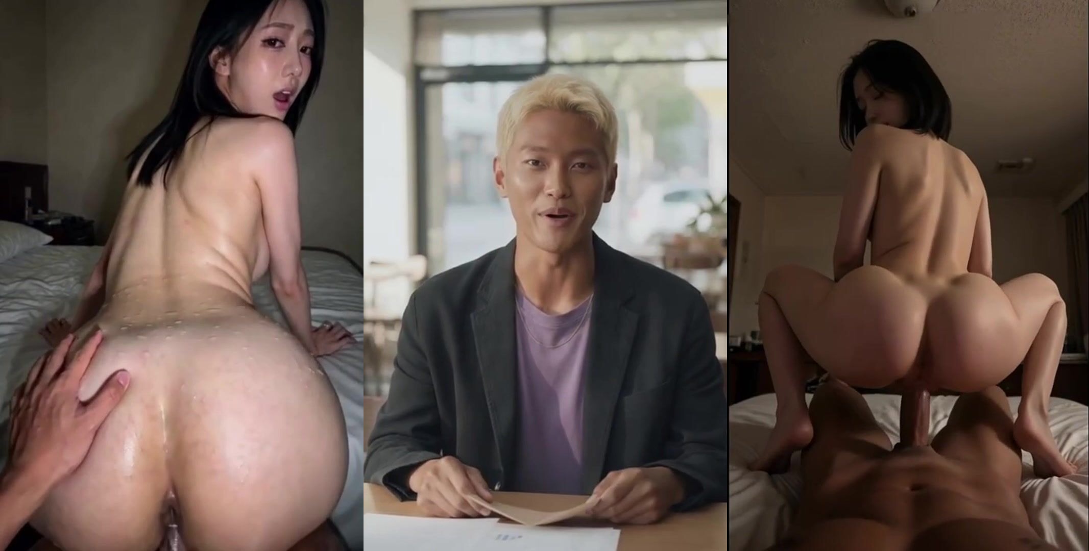 《借精》人妻被巨根猛男征服，幹到翻白眼、潮吹失禁、子宮狂灌濃精直接懷上野種！