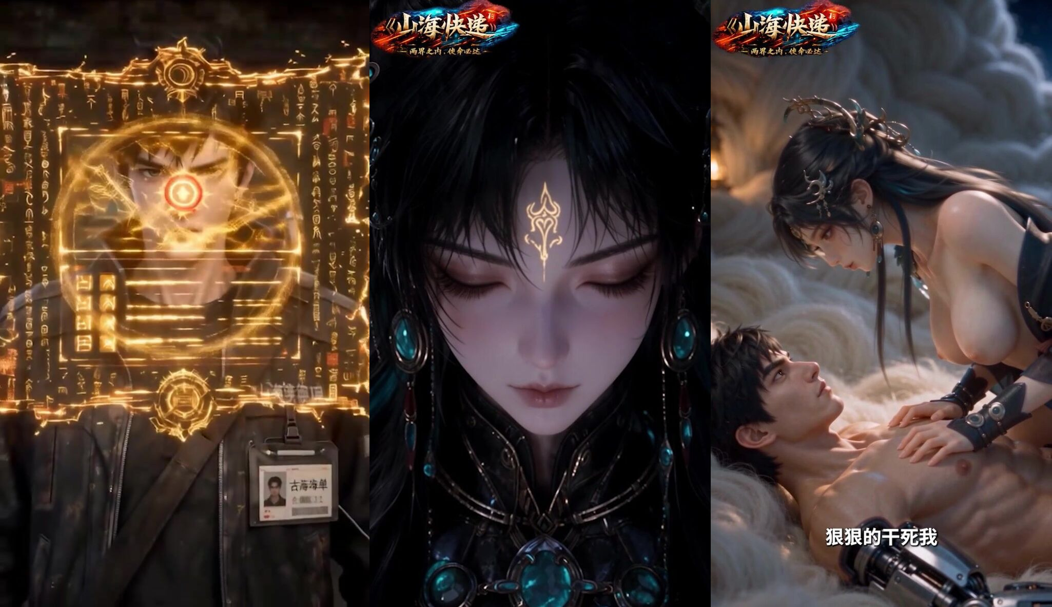 《山海快遞》第5-6集快遞小哥魂穿異界 收復各類凶怪奇獸！(2)