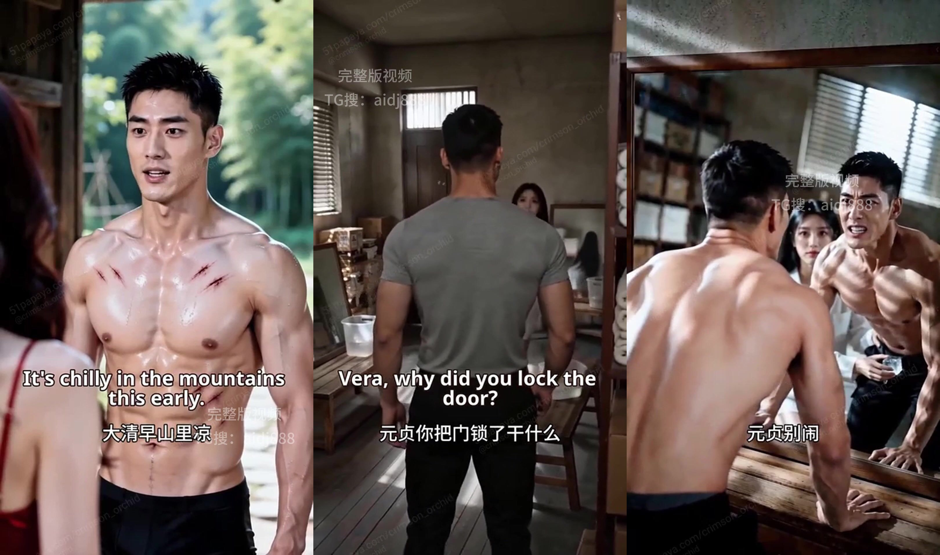 《家門為你開》第1-14章當兵回來，強壯身體，媽媽看了流口水！(8)
