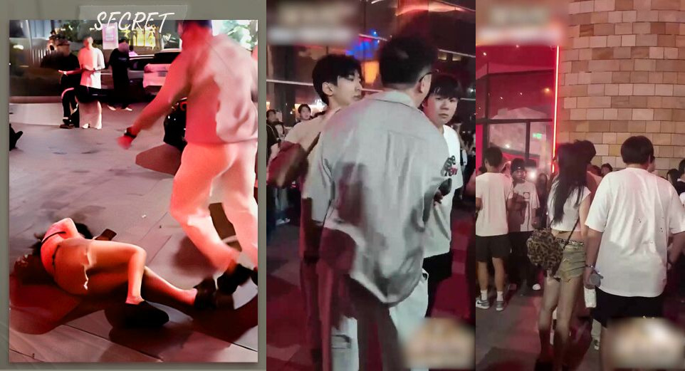抖音熱瓜 下頭男街頭大罵 她給我舔屌吞精時你還在哪裡打飛機