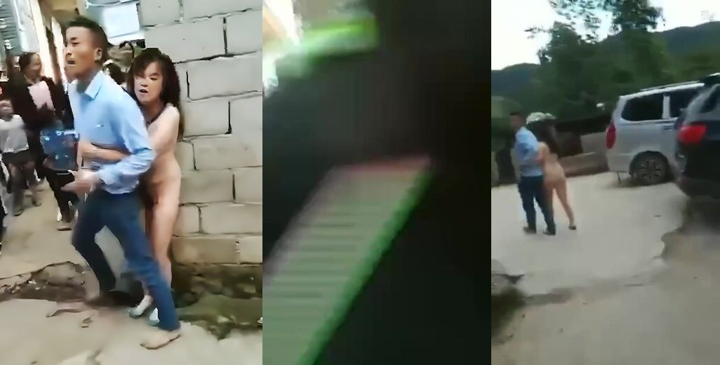 門事件，村裡有人抓姦啦！人人喊打