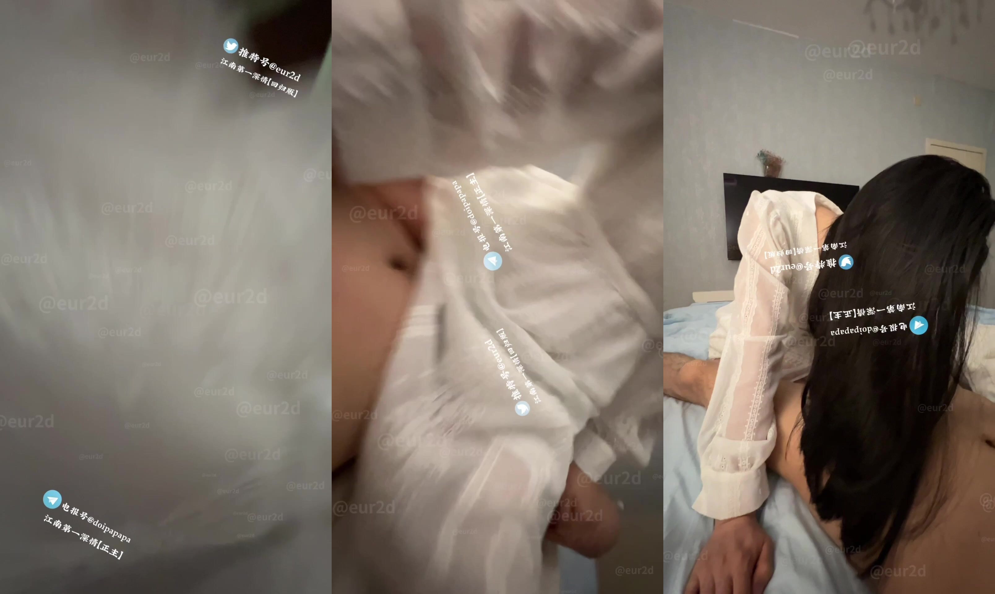 【江南第一深情】36號女主 5.7號  剛新婚不久迷人的初中語文老師白色連衣裙挺有韻味的(無水印原檔)
