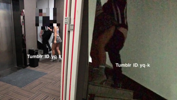 老婆在樓梯間勾引男人做愛