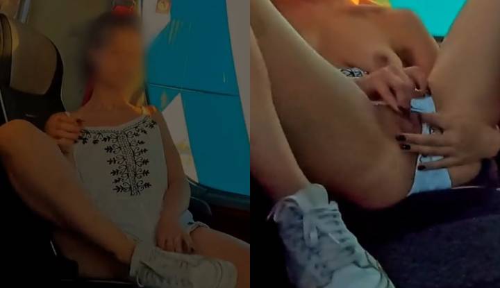 [歐美] 露出系 Gentlyperv～車上的妹妹大方讓我看她自慰